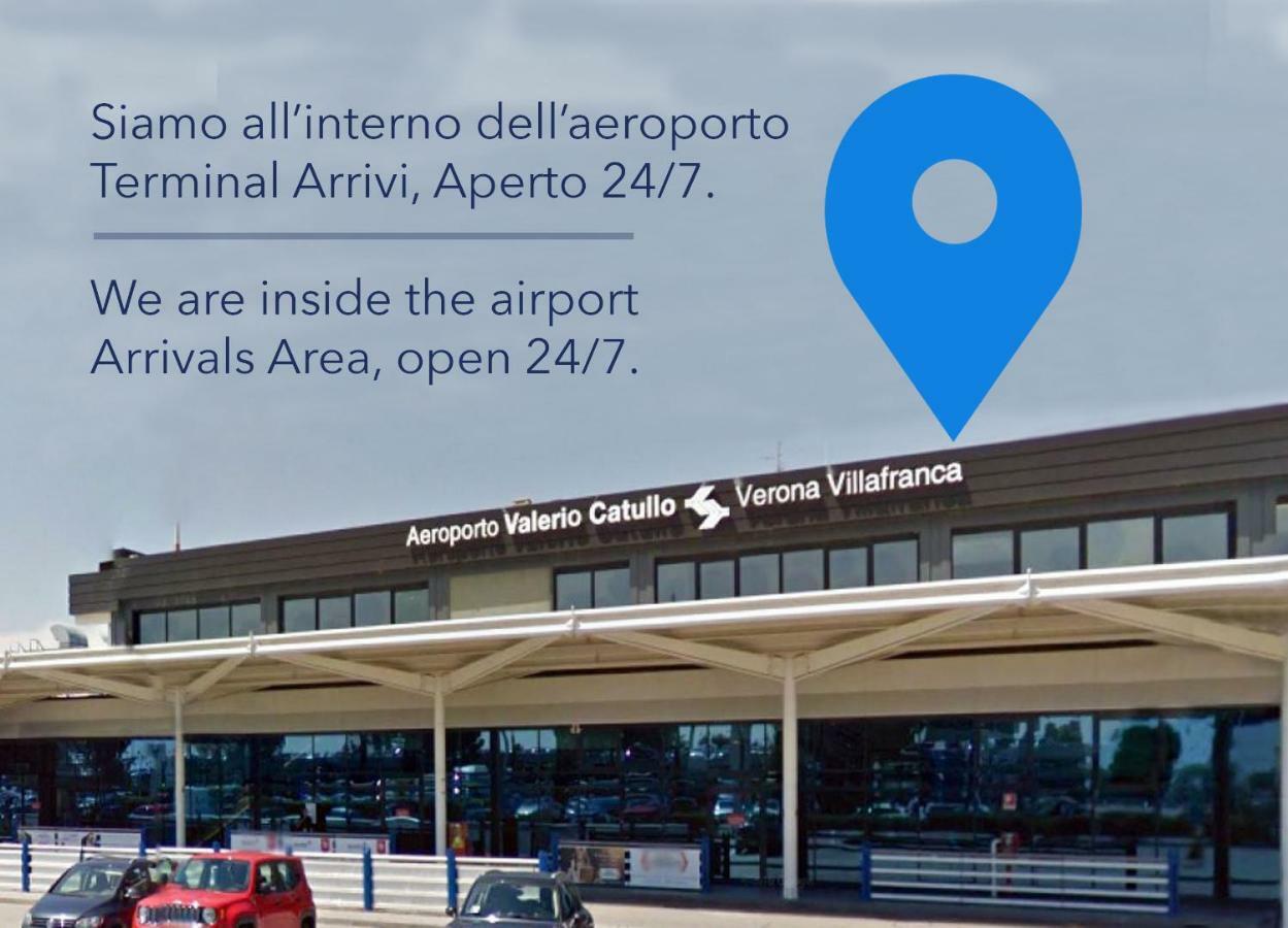 Готель Resting Pods - Zzzleepandgo Vrn Verona Airport Казелле-ді-Соммакампаньа Екстер'єр фото